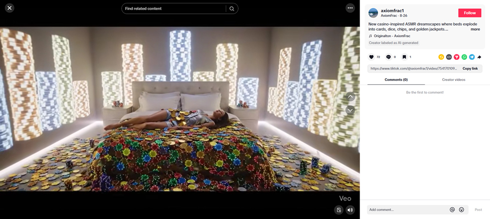 Casino Asmr in Ticktock