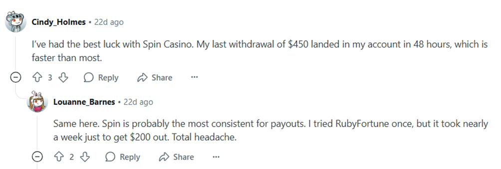Cindy holmes user feedback